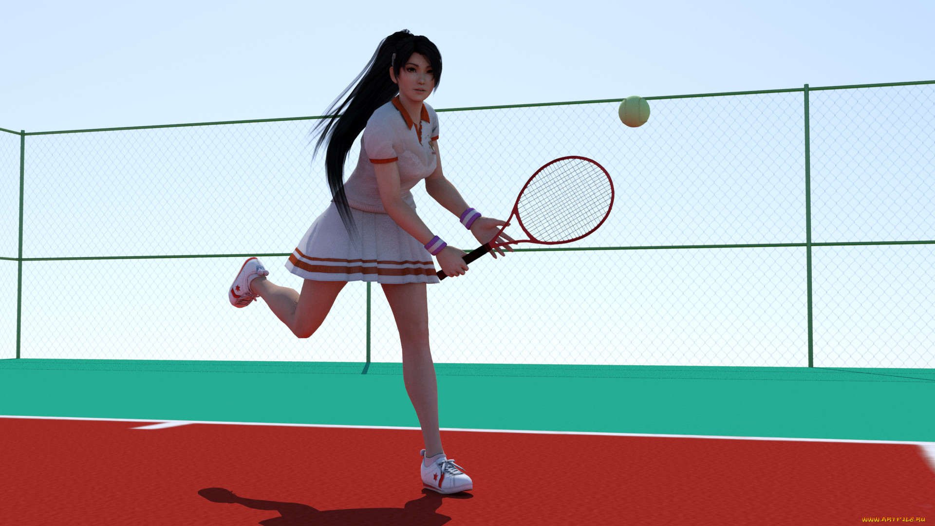 Большой теннис аниме